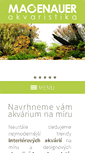 Mobile Screenshot of akvariumnamiru.cz