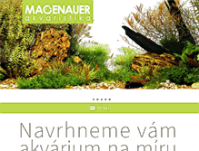 Tablet Screenshot of akvariumnamiru.cz